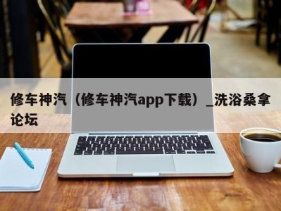 济南修车神汽（修车神汽app下载）_洗浴桑拿论坛