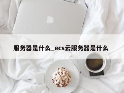 济南服务器是什么_ecs云服务器是什么 