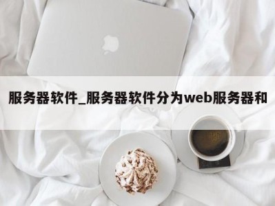 济南服务器软件_服务器软件分为web服务器和 